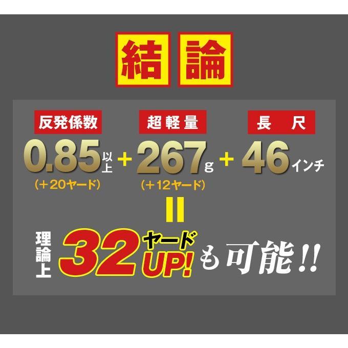 ゴルフ クラブ メンズ ダイナミクス 高反発 ドライバー プレステージ プレミア飛匠極シャフト仕様 9.5度 10.5度 R SR S 46インチ |  | 13