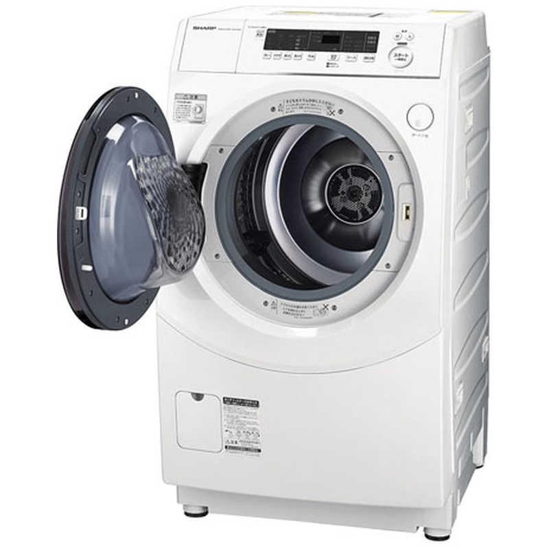 大阪限定設置込み シャープ SHARP ドラム式洗濯乾燥機 洗濯10.0kg 乾燥 