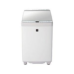 大阪限定設置込み ES-PX8F-W ホワイト系 シャープ 縦型洗濯乾燥機 上