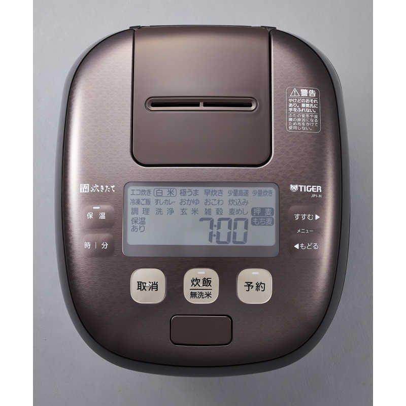 値下げ！タイガー 圧力IH炊飯器 JPI-H100 ダークブラウン Amazon | タイガー魔法瓶 JPI-H100-TD(ダークブラウン) 炊きたて 圧力