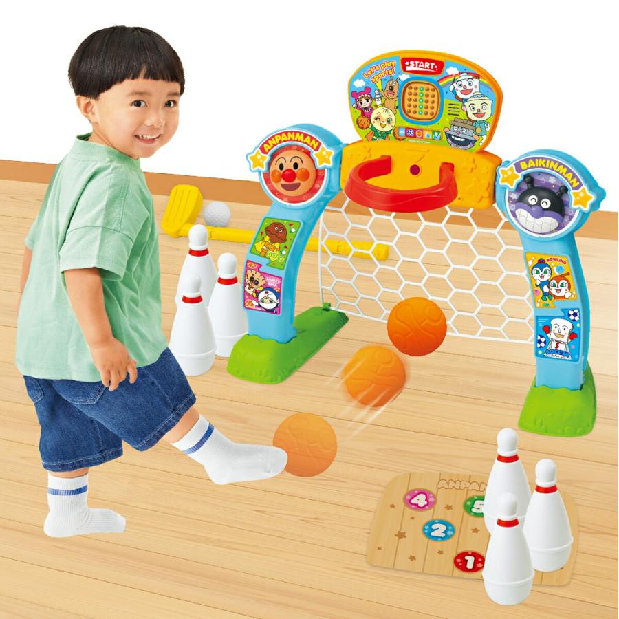 正規販売店】アンパンマン チャレンジ！能力アップ！スポーツ