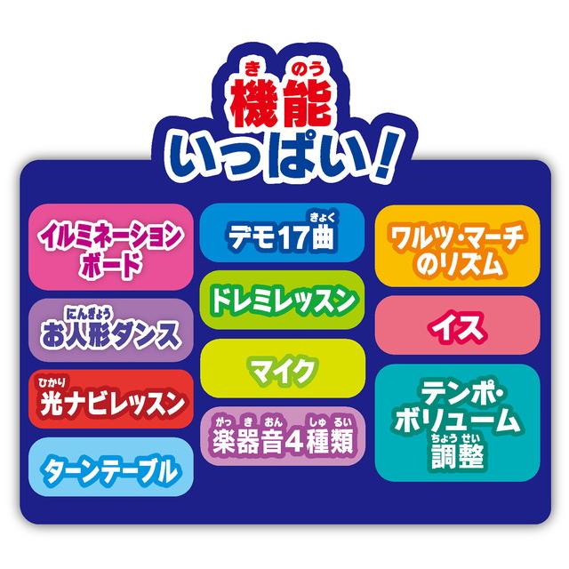 【正規販売店】アンパンマン　NEWキラ★ピカ★いっしょにステージ ミュージックショー 　 キーボード　ピアノの画像