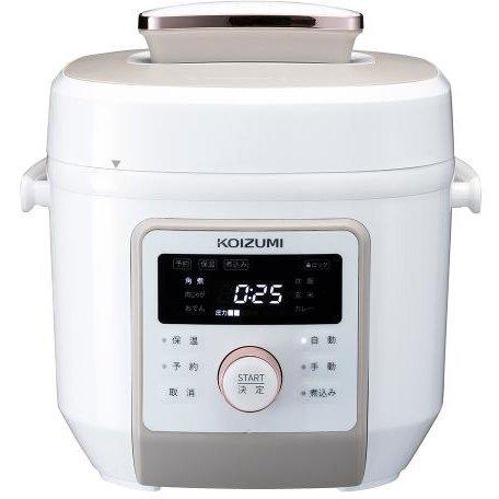 KOIZUMI - まゆ　KOIZUMI KSC-4501/W コイズミ　電気圧力鍋 KSC-4501/W コイズミ KOIZUMI [マイコン電気圧力鍋] : サカイ