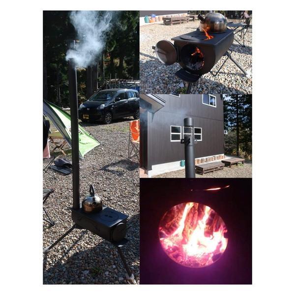 Landfield LF-HOS010 ブラック ハンディアウトドア薪ストーブ |  | 06