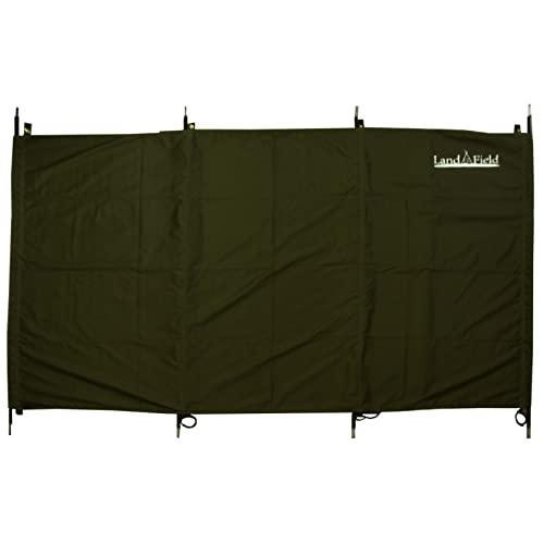 LandField ランドフィールド ウインドスクリーン 幅220cm 高さ161cm 陣幕 風防 T/C素材 焚き火 LF-WS030-GR |  | 01