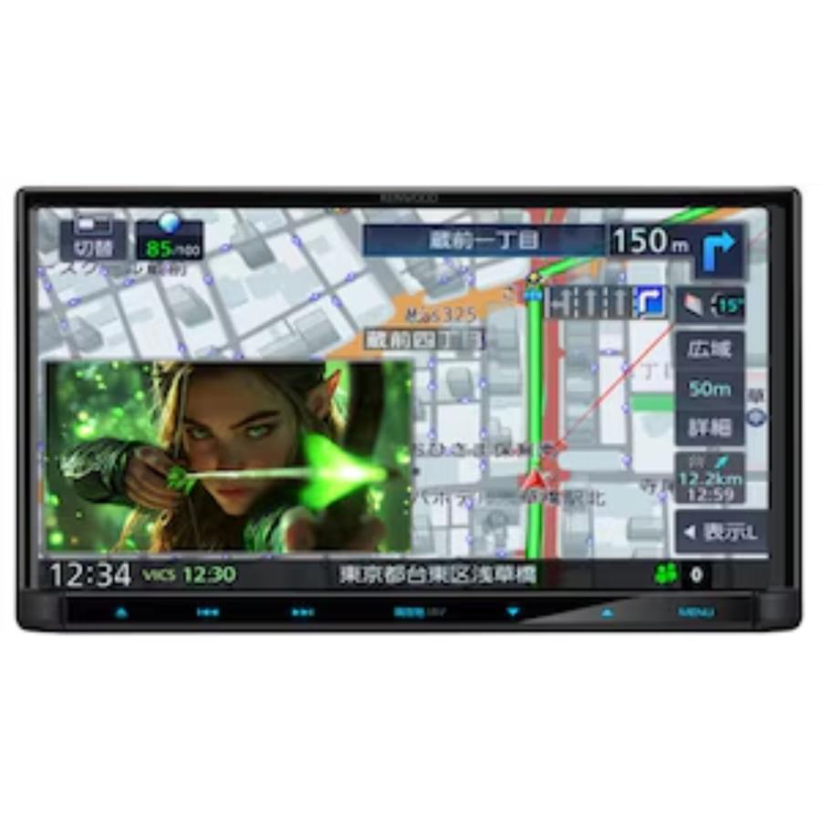 MDV-L613 ケンウッド KENWOOD カーナビゲーション 7V型/180mm ナビゲーションDVD搭載/地上デジタルTVチューナー/Blu | 