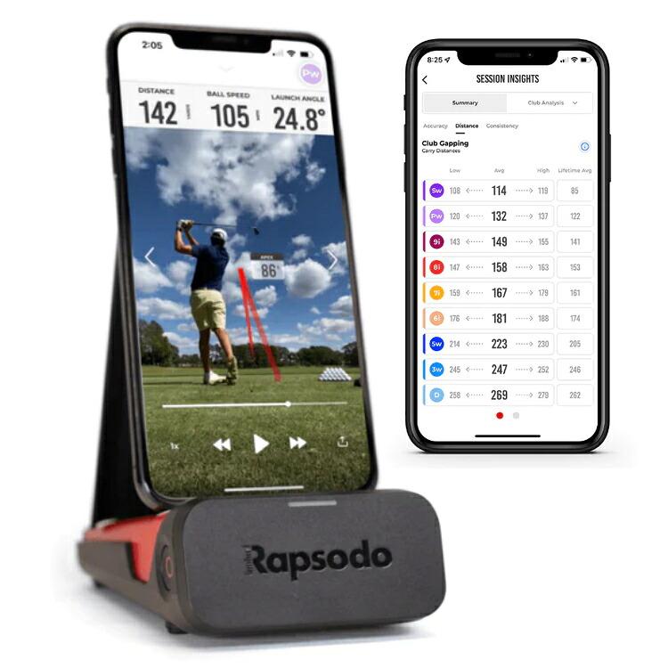MLM ラプソード Rapsodo ゴルフ 弾道測定器 スイング練習 距離計 練習器具 iPhone/iPadのみ | 