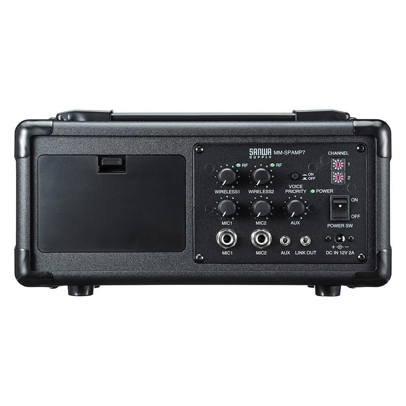 MM-SPAMP7 サンワサプライ 拡声器スピーカー サンワサプライ SANWA SUPPLY MM-SPAMP7 ワイヤレスマイク付き拡声器スピーカー |  | 01