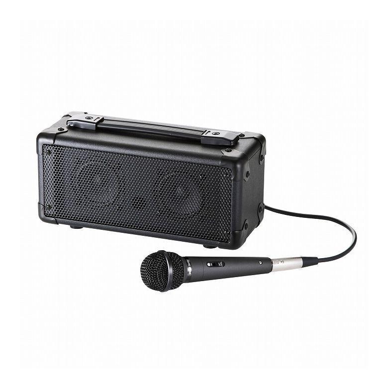 サンワサプライ マイク付キ拡声器スピーカー MM-SPAMPN | 