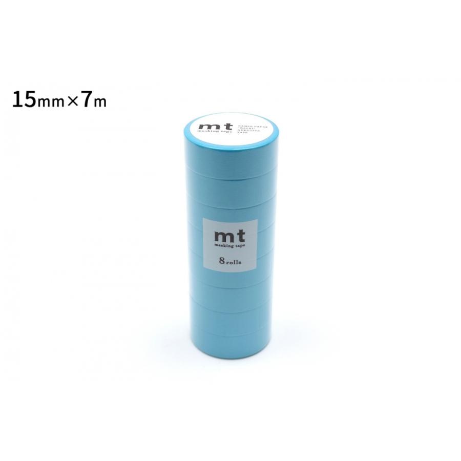 mt 8P みず(15mm×7m) マスキングテープ | 