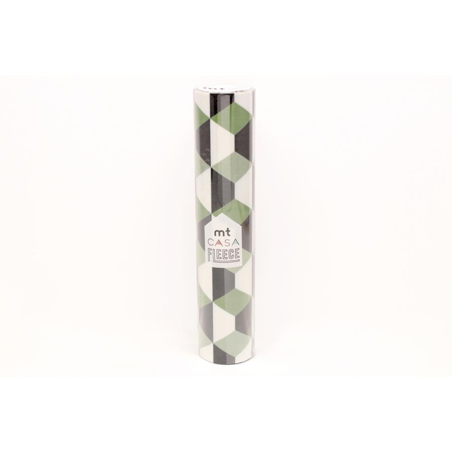 mt CASA マスキングテープ 壁紙 FLEECE ロール フリース 立体幾何学 | 