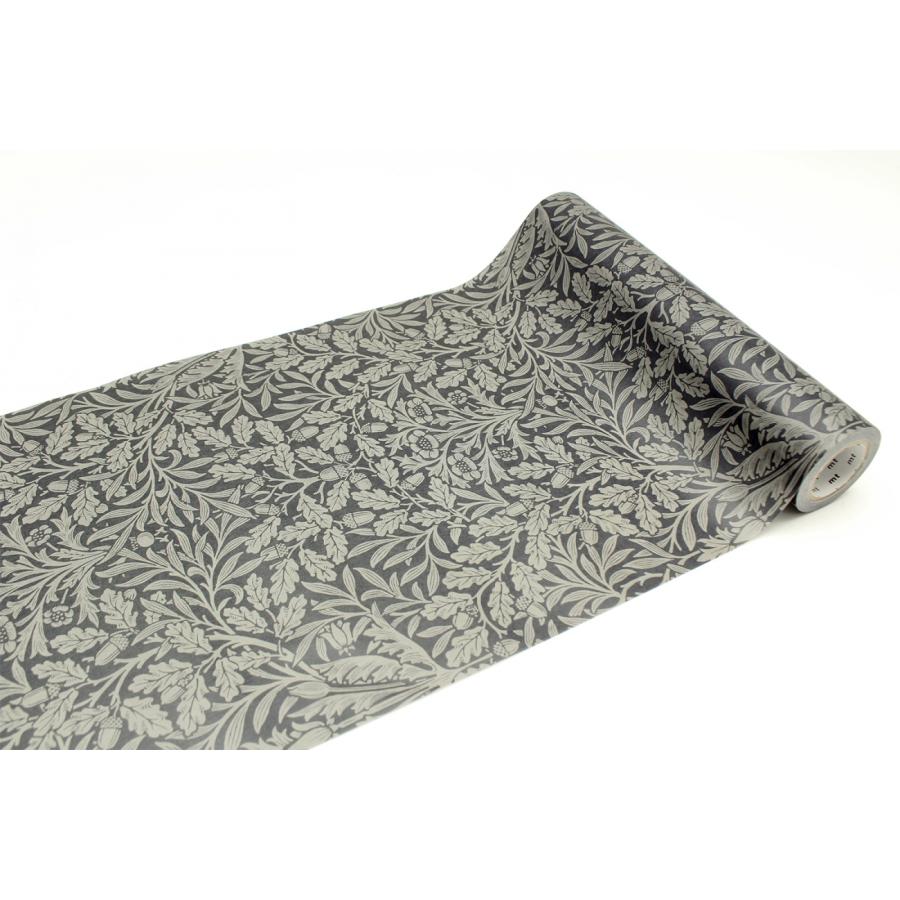 mt CASA マスキングテープ 壁紙 FLEECE ロール フリース Morris & Co. ウィリアム・モリス Pure Acron Charcoal/Gilver |  | 01