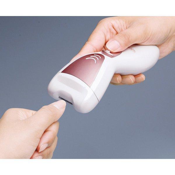 ND-5459 [電動爪削り＆角質ケアローラー ホワイトパール＆ピンクゴールド] |  | 03