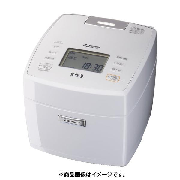 NJ-VVC18-W 三菱電機 MITSUBISHI ELECTRIC [IHジャー炊飯器 1升炊き 炭炊釜（5層厚釜） 月白（げっぱく）]