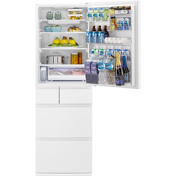 大阪限定設置込み パナソニック PanasonicNR-E417EX-W 冷蔵庫 406L・右