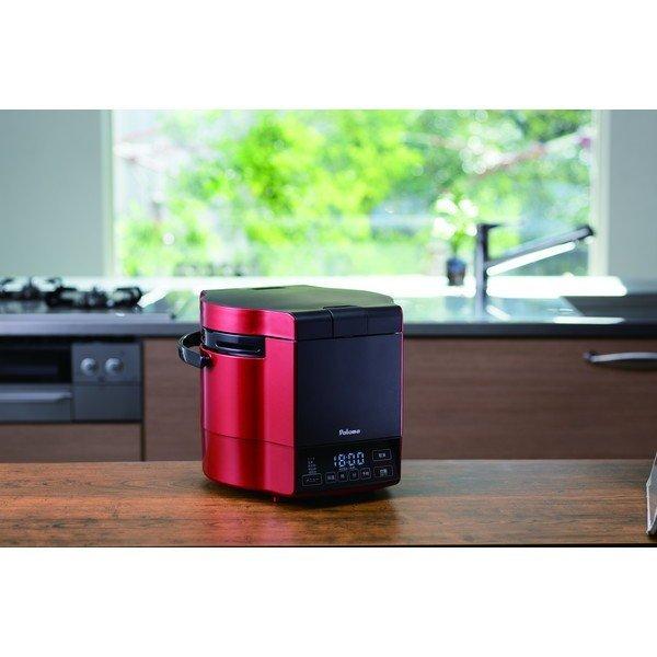 PR-M18TR-12A13A パロマ プレミアムレッド×ブラック 炊きわざ ガス炊飯