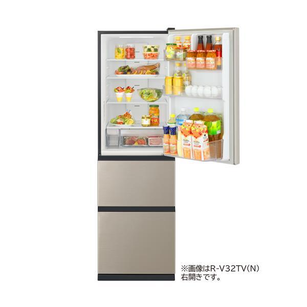 大阪限定設置込み R-V32TV-N 日立 冷蔵庫 315L 4549873177403｜keep｜08