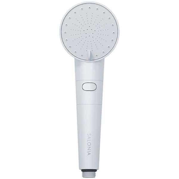 SAL23303WS SALONIA サロニア ファインバブルクリア マイクロナノバブル シャワーヘッド 節水 高水圧 塩素除去カートリッジ + | 