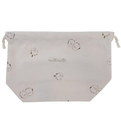 ミリミリ milimili お弁当きんちゃくポーチ ランチ巾着 クマ トリ イヌ リス Q-LIA かわいい ランチ雑貨 |  | 03