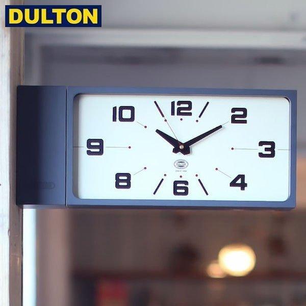 新品 両面時計 クロック ダルトン レクタングル ダークグリーンインダストリアル DULTON ONLINE SHOP | DOUBLE FACE CLOCK RECTANGLE DARK GREEN
