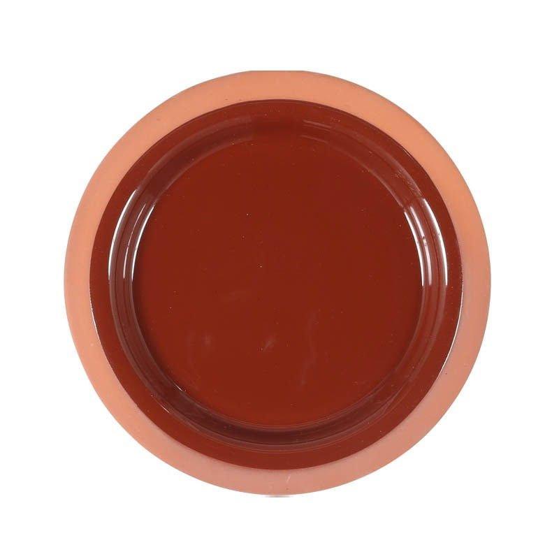 DULTON ダルトン テラコッタ プレート K20-0189M/BR TERRACOTTA PLATE 180 BROWN｜keep｜03