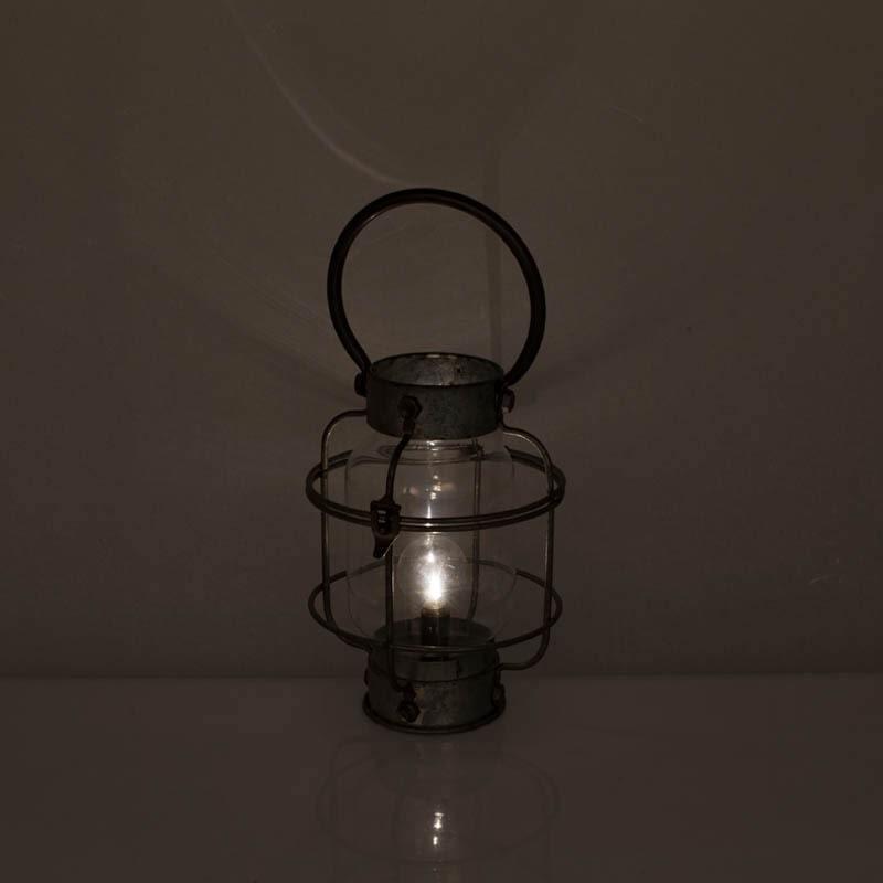 DULTON ダルトン L.E.D ランタン R855-1044ASV L.E.D LANTERN A.SILVER B｜keep｜02