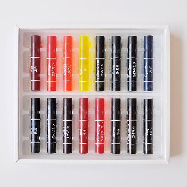 SD-KEAC28 コクヨ 透明くれよん16色 |  | 01