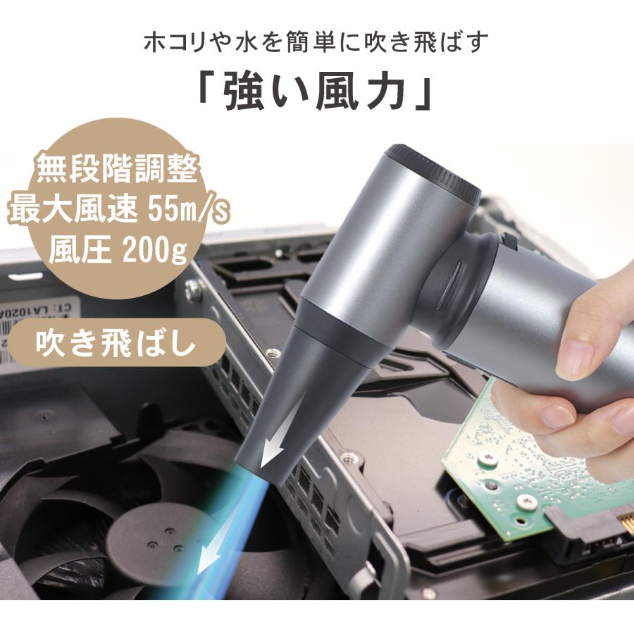 【新品・未使用】2in1 エアダスター＆ハンディクリーナー Amazon | 日本企業販売ブランド DOT MAKE【2in1 エアダスター