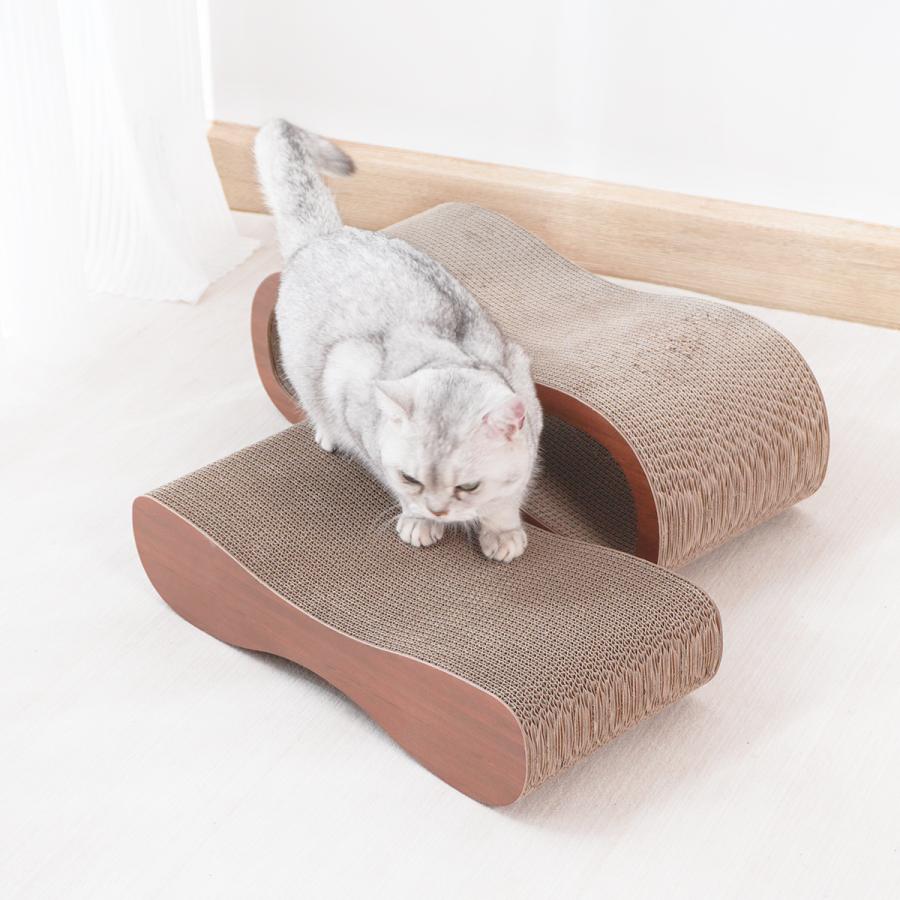 猫 爪とぎ 爪研ぎ ダンボール おしゃれ インテリア 円形 丸形 大きいサイズ 可愛い キャット ネコ 床置き おもちゃ 段ボール |  | 04