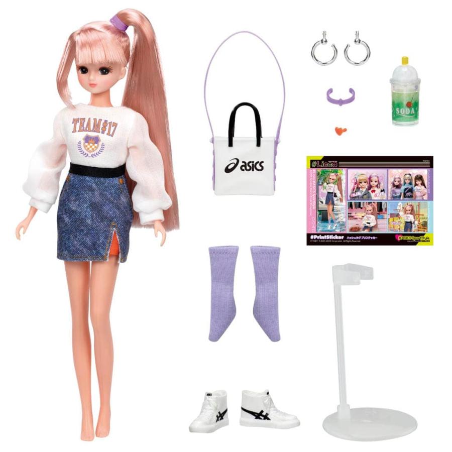 正規販売店】 リカちゃん #Licca #アシックススポーツスタイル タカラ