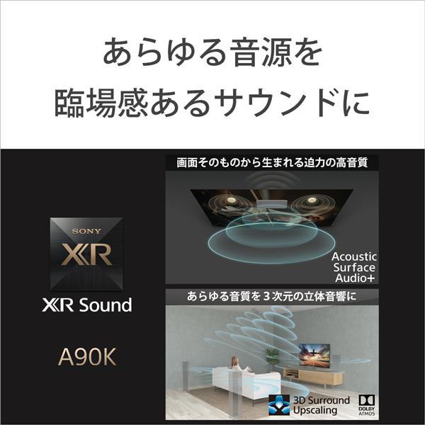 ソニー(SONY) XRJ-42A90K A90Kシリーズ 4K有機ELテレビ : サカイ