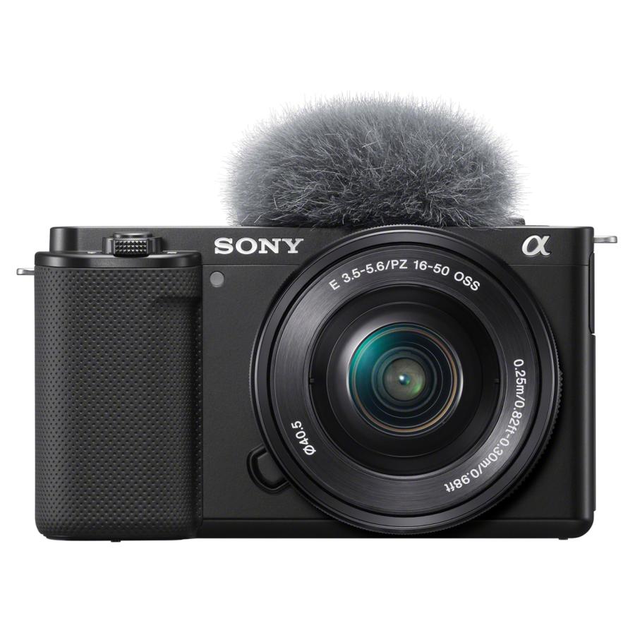 ZV-E10L-BC ソニー SONY VLOGCAM デジタル一眼カメラ パワーズームレンズキット ブラック | 