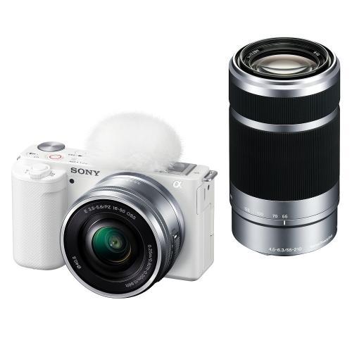 SONY ZV-E10Y ダブルズームキット + アクセサリーキット ZV-E10Y ダブルズームレンズキット ホワイト SONY ソニー VLOGCAM