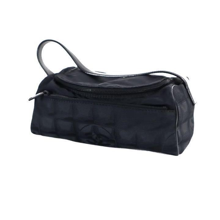 ソルボワ 美品 CHANEL シャネル ニュートラベルライン バニティバッグ