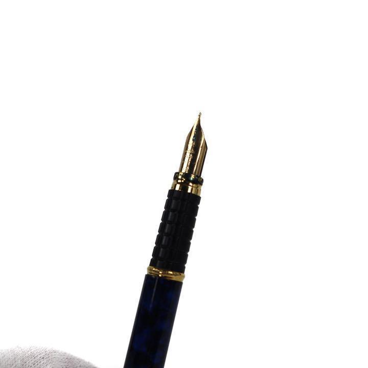 WATERMAN ウォーターマン 万年筆 ブルーマーブル　IDEAL 18K-750 | WATERMAN | 04