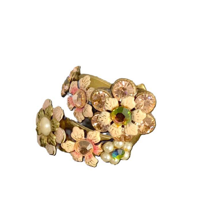 Michal Negrin 　ミハエルネグリン　指輪　リング　アンティーク　ピンク　桜　フリーサイズ | Michal Negrin | 01