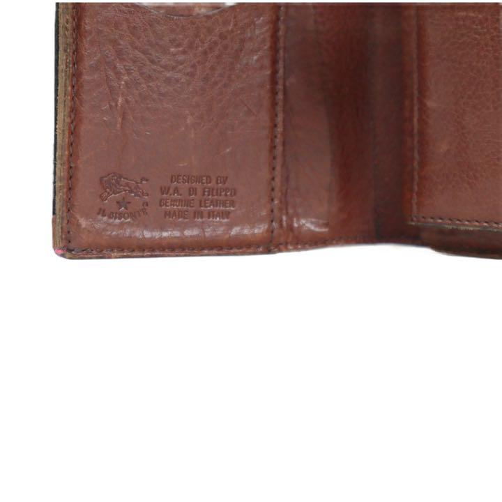 IL BISONTE イルビゾンテ　長財布　レザー　折財布　ホック　ピンク　ブラウン | IL BISONTE | 03