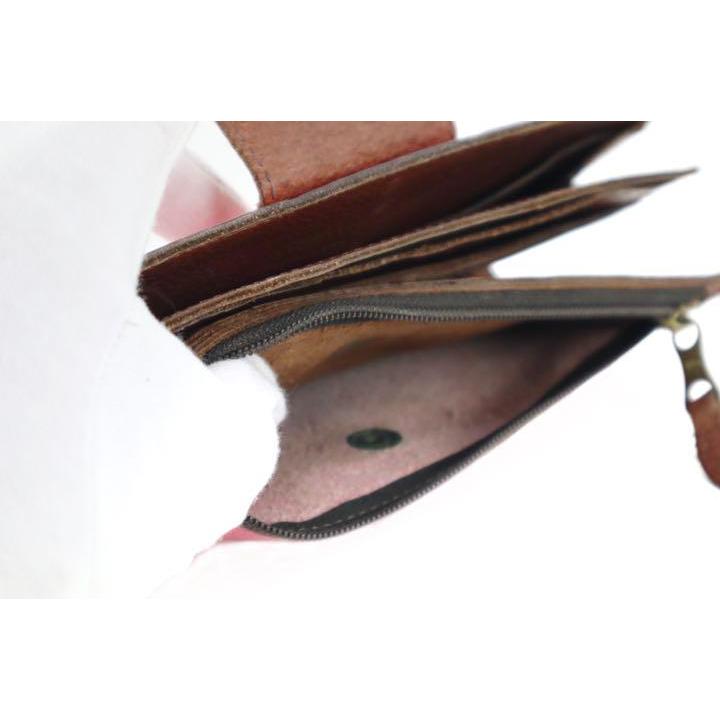 IL BISONTE イルビゾンテ　長財布　レザー　折財布　ホック　ピンク　ブラウン | IL BISONTE | 06