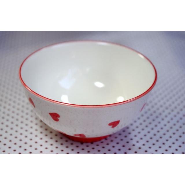 CW026A　ハートのご飯茶碗　★アウトレット品★ |  | 01