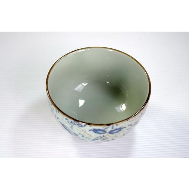 CW091 有田「祥窯」の藍華ご飯茶碗・ライスボール |  | 01