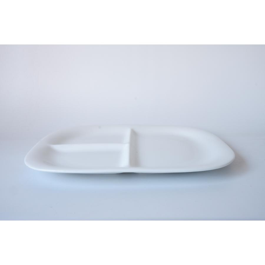 GT141　フチがまるっこい長角ランチプレート　アウトレット品こみ |  | 01