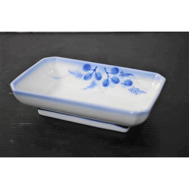 HO023　白磁はぎ角千代口 | 