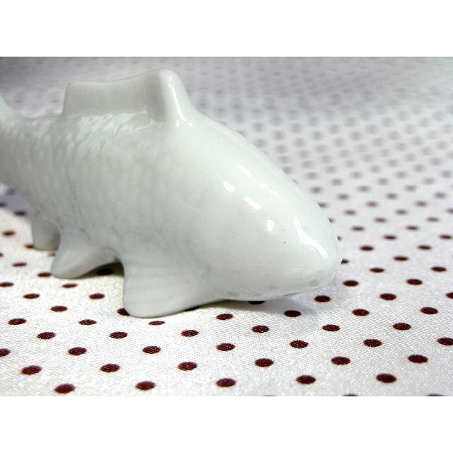 HO101　コイ　白　箸置き |  | 04