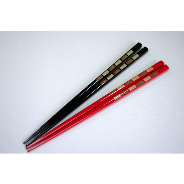 HO128　市松　箸 |  | 02