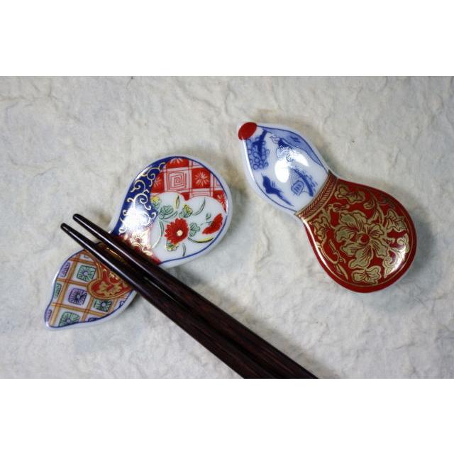 HO163　錦ひさご箸置き |  | 08