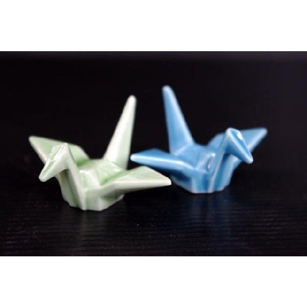 HO167折鶴ブルー＆グリーンOYT　★アウトレット品★ | 