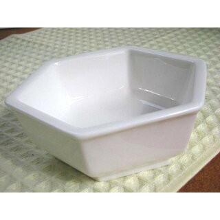 KB005 洋食器白い食器・ニューボン六角小鉢 | 