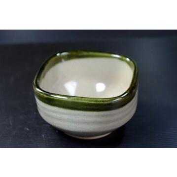 KB048 益子織部10.3x10.3cm角小鉢 | 