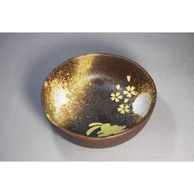 KB072　うさぎ4寸小鉢　★アウトレット品★ | 