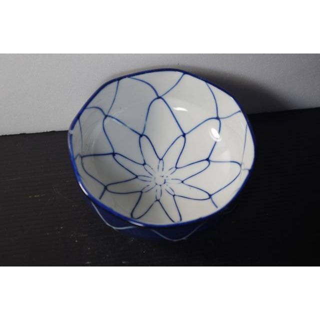 KB146 手描きゴス網八角11cm小鉢 |  | 01